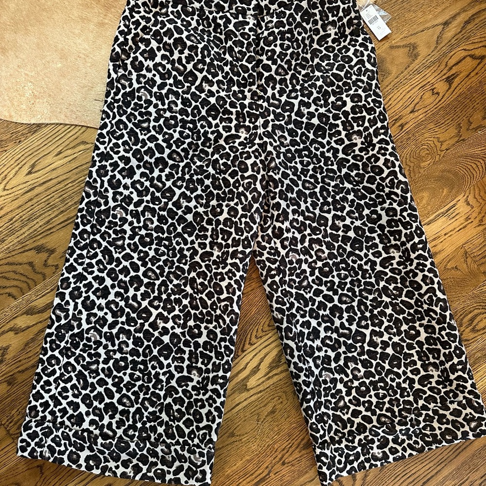 Maeve leopard pants 14 NWT - Picture 3 of 7